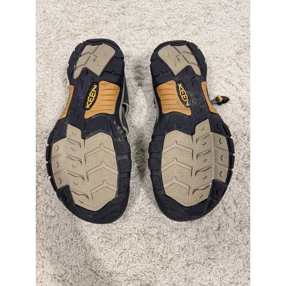 Keen Newport H2 Waterproof Hiking Performance Sport Sandals Gray Tan Men's 10.5